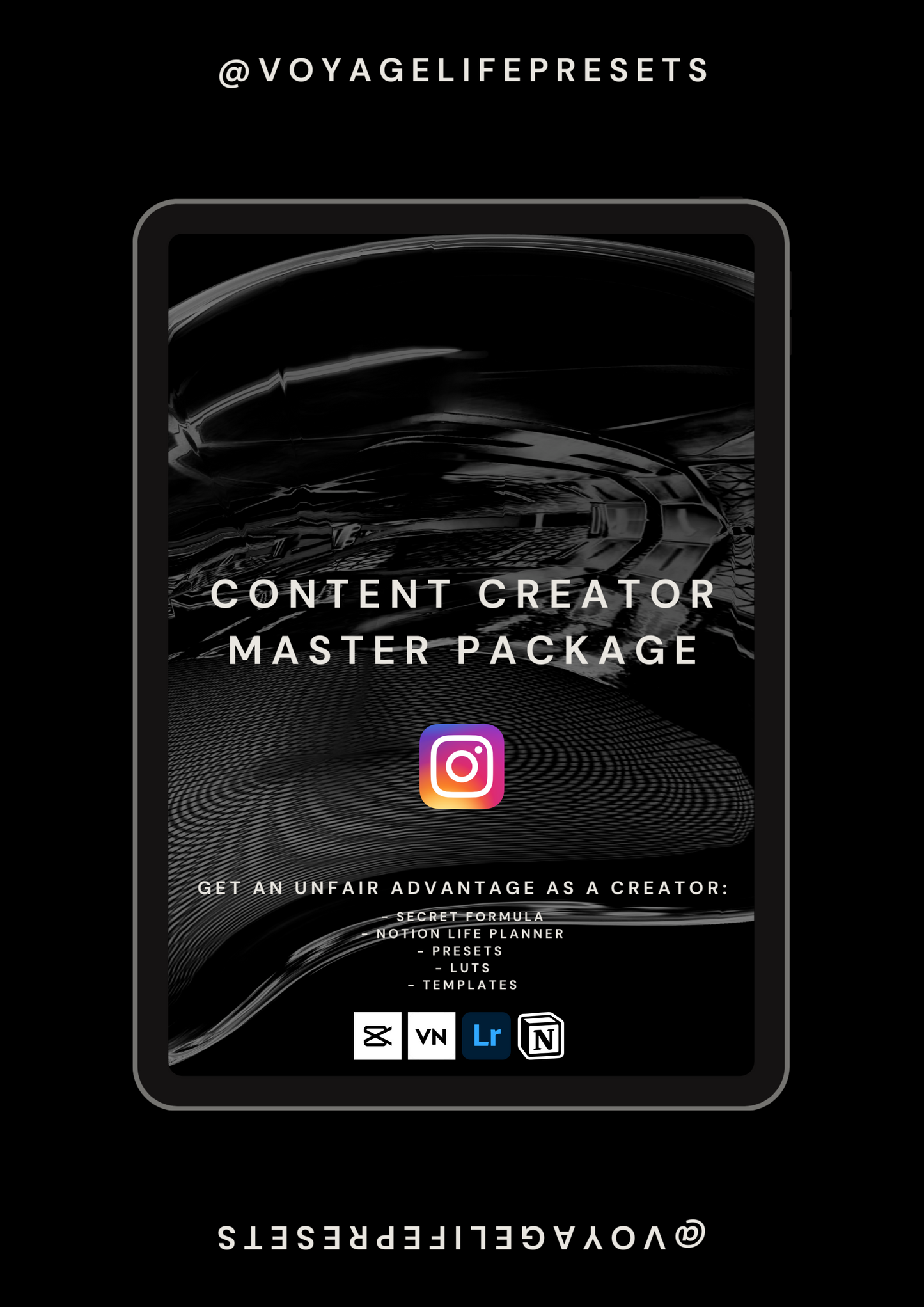 Content Creator Master Package Voyagelifepresets