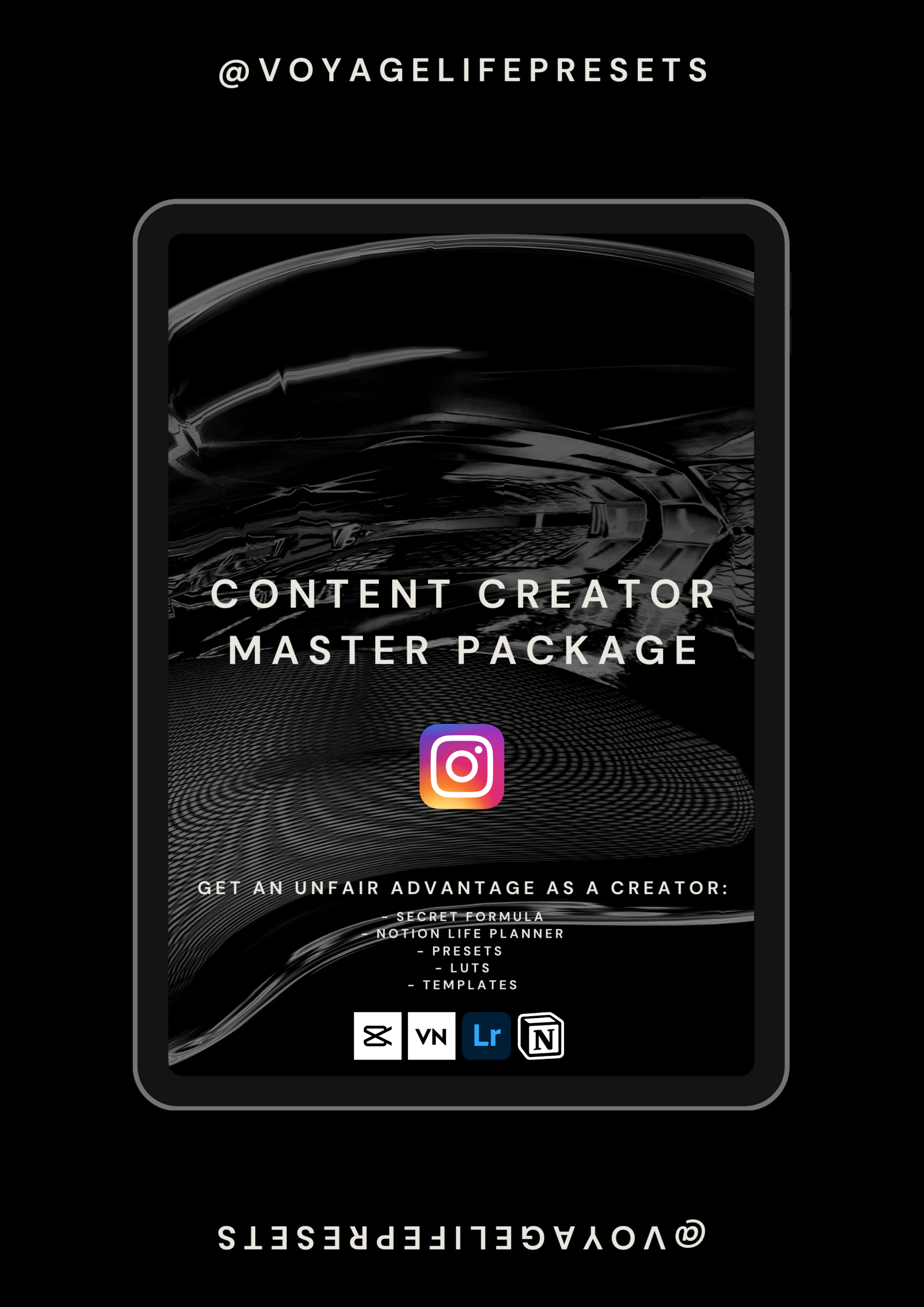 Content Creator Master Package Voyagelifepresets